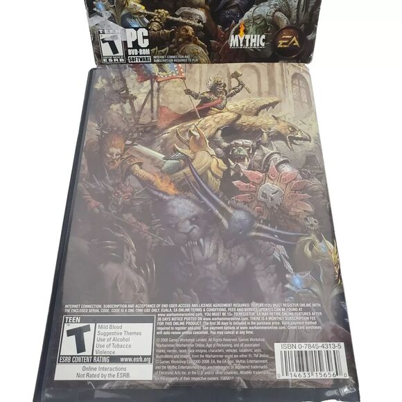 Warhammer Online: Age of Reckoning Mythic EA (PC DVD-ROM 2008) Complete with Key - Picture 6 of 6